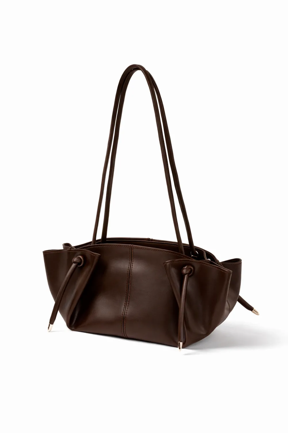 TULIP BAG NEW BROWN